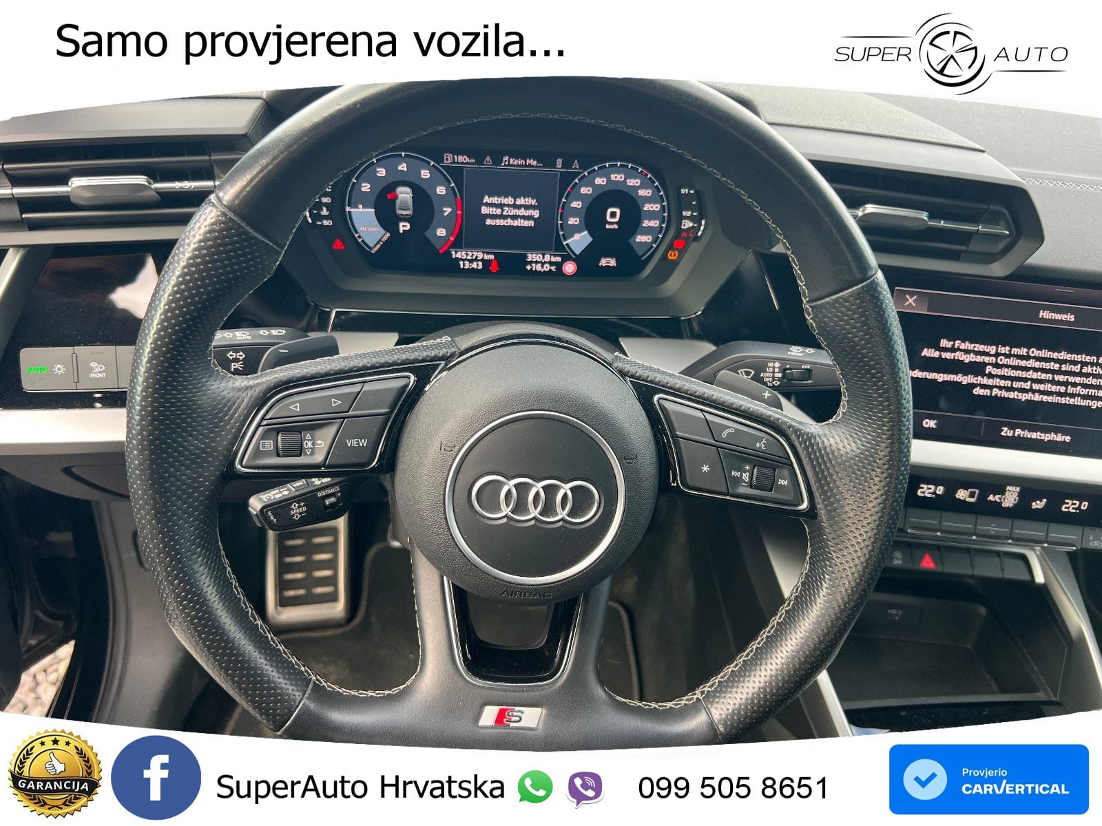 Audi A3 Limuzina 35 TFSI (150 KS) S tronic