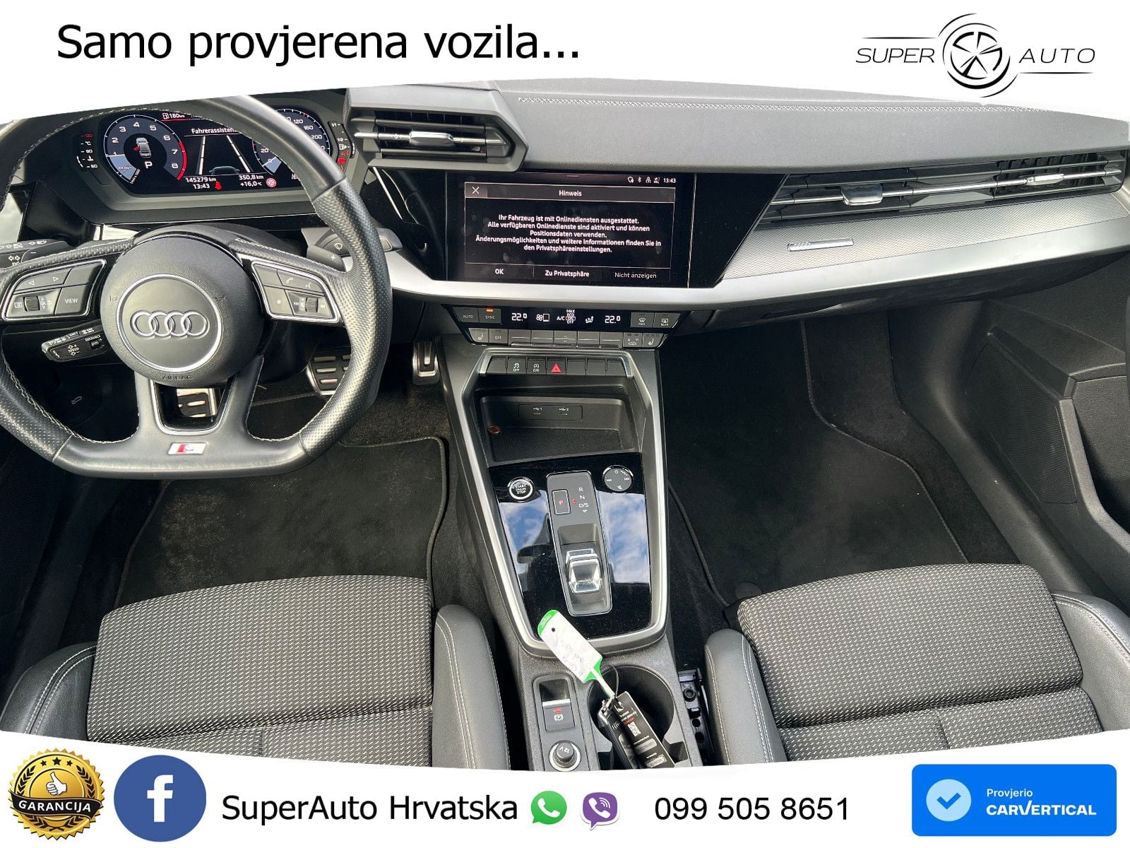 Audi A3 Limuzina 35 TFSI (150 KS) S tronic