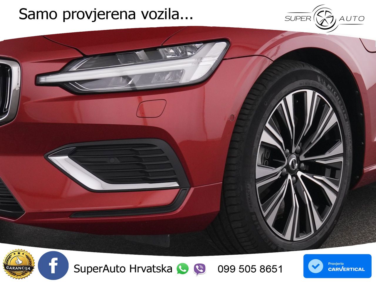 Volvo V60 2.0 T6 AWD Geartronic LED+GR SJED+ACC