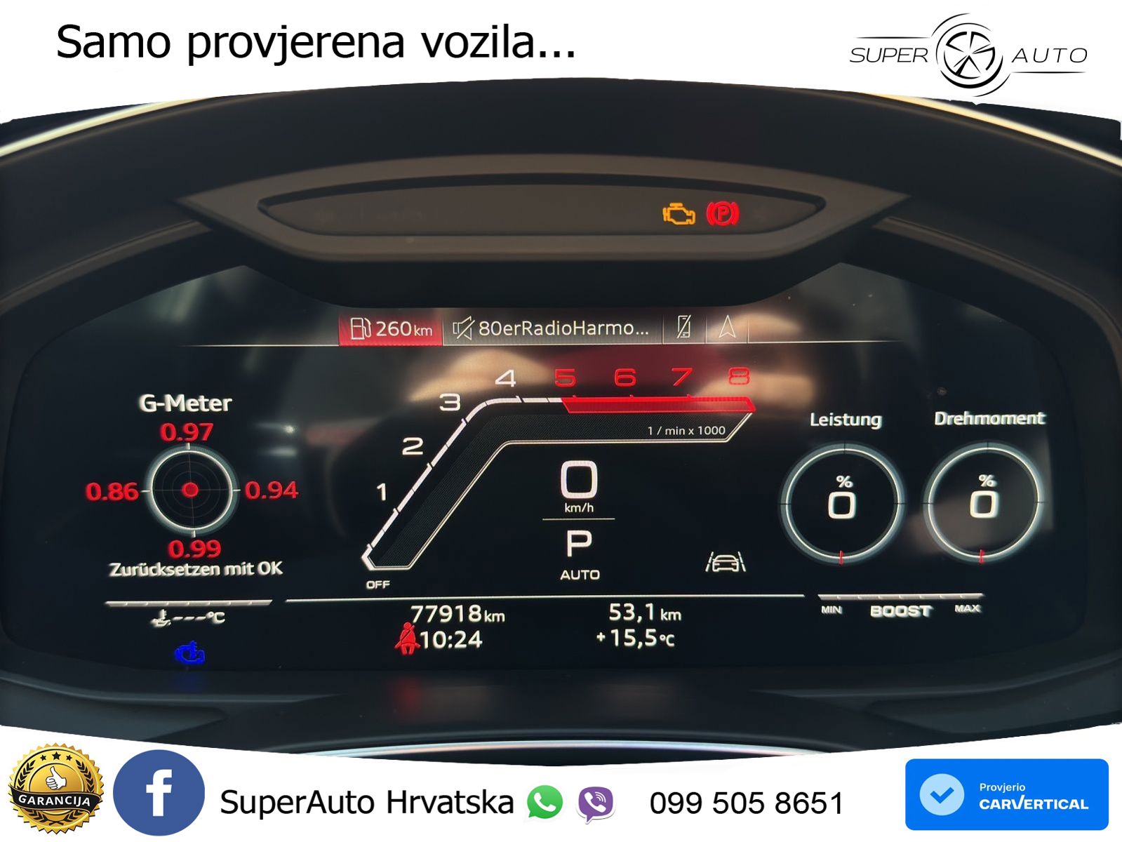 Audi RS6 Avant 4.0 TFSI V8 (600 KS) quattro Tiptronic Kuka MATRIX+GR SJED+KAM
