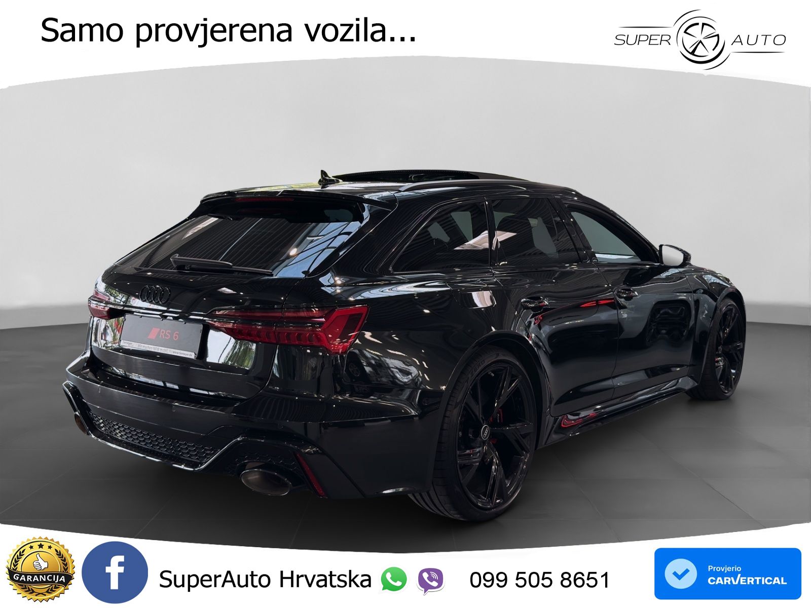 Audi RS6 Avant 4.0 TFSI V8 (600 KS) quattro Tiptronic Kuka MATRIX+GR SJED+KAM