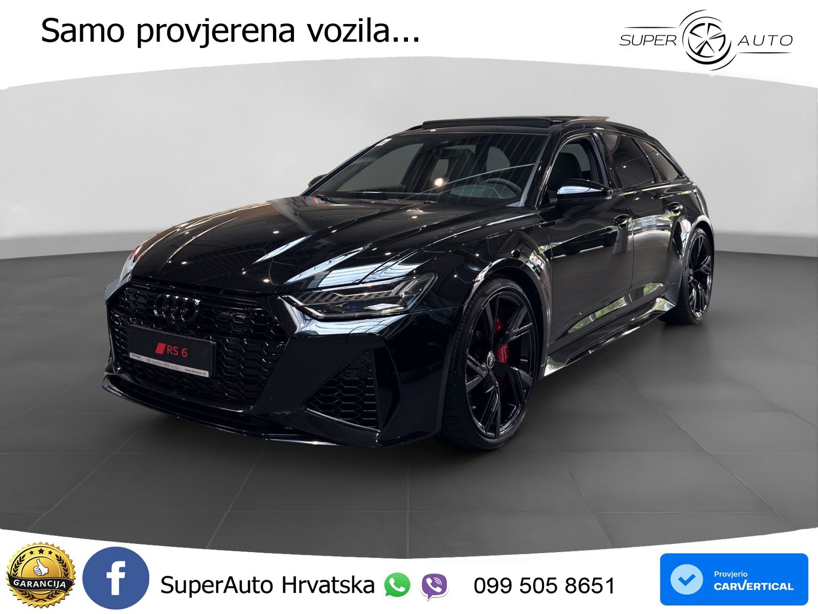 Audi RS6 Avant 4.0 TFSI V8 (600 KS) quattro Tiptronic Kuka MATRIX+GR SJED+KAM