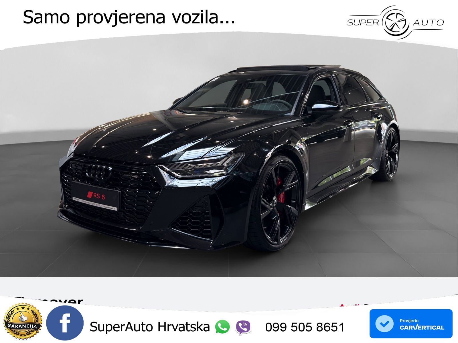 Audi RS6 Avant 4.0 TFSI V8 (600 KS) quattro Tiptronic Kuka MATRIX+GR SJED+KAM