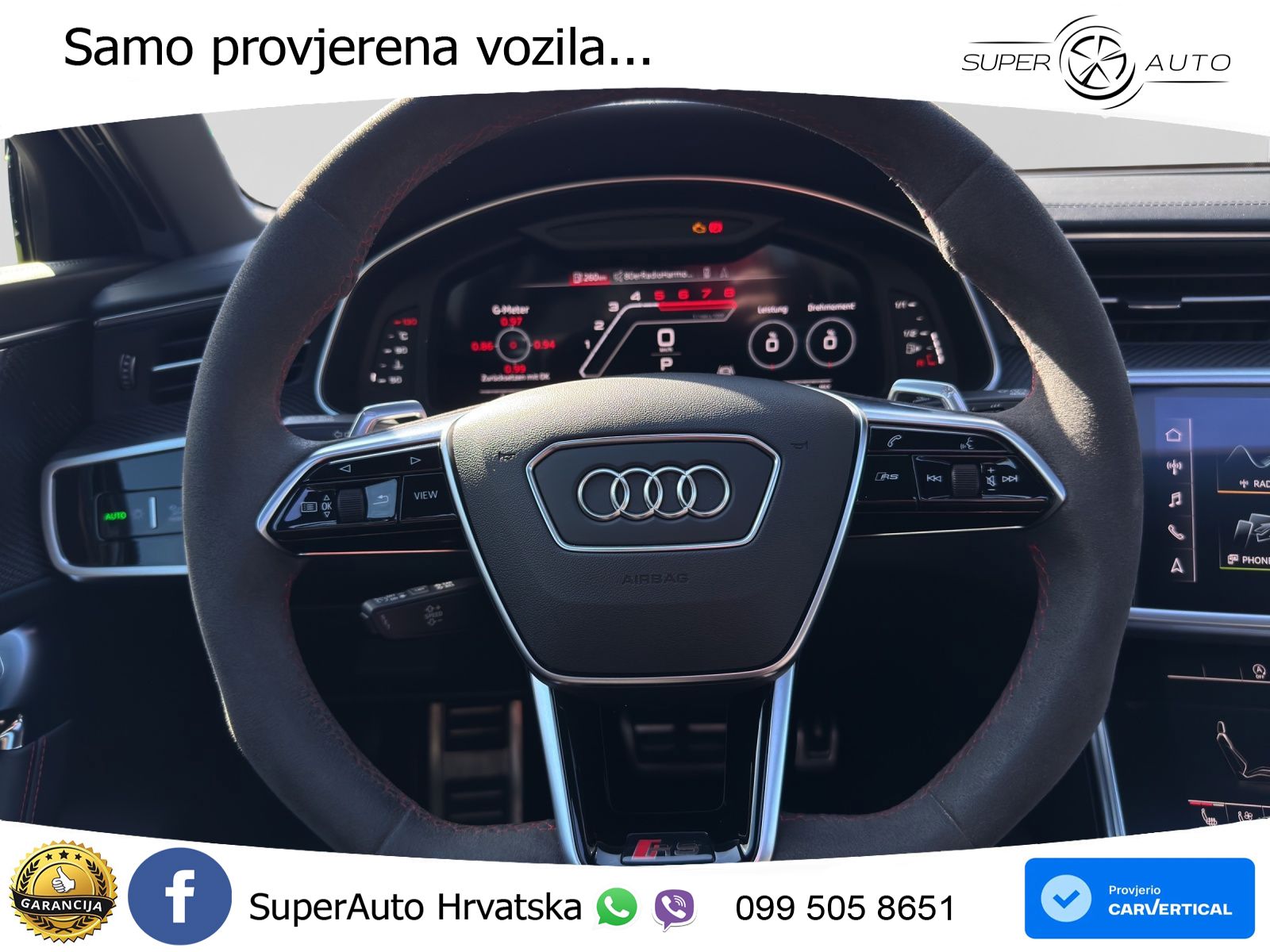 Audi RS6 Avant 4.0 TFSI V8 (600 KS) quattro Tiptronic Kuka MATRIX+GR SJED+KAM