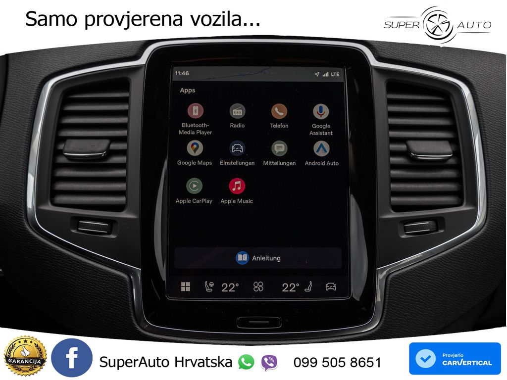 Volvo XC90 2.0 T8 AWD Automatic LED+GR SJED+ACC