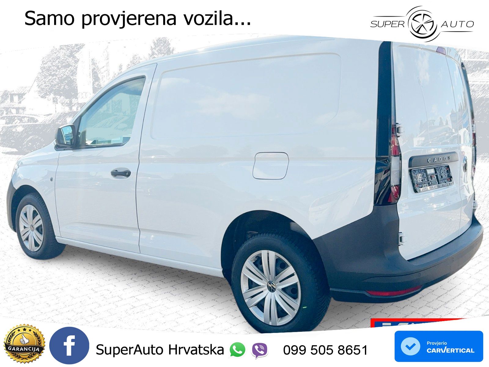Volkswagen Caddy Cargo Kasten 2,0 TDI 6 Gang Schalter KR 102 KS
