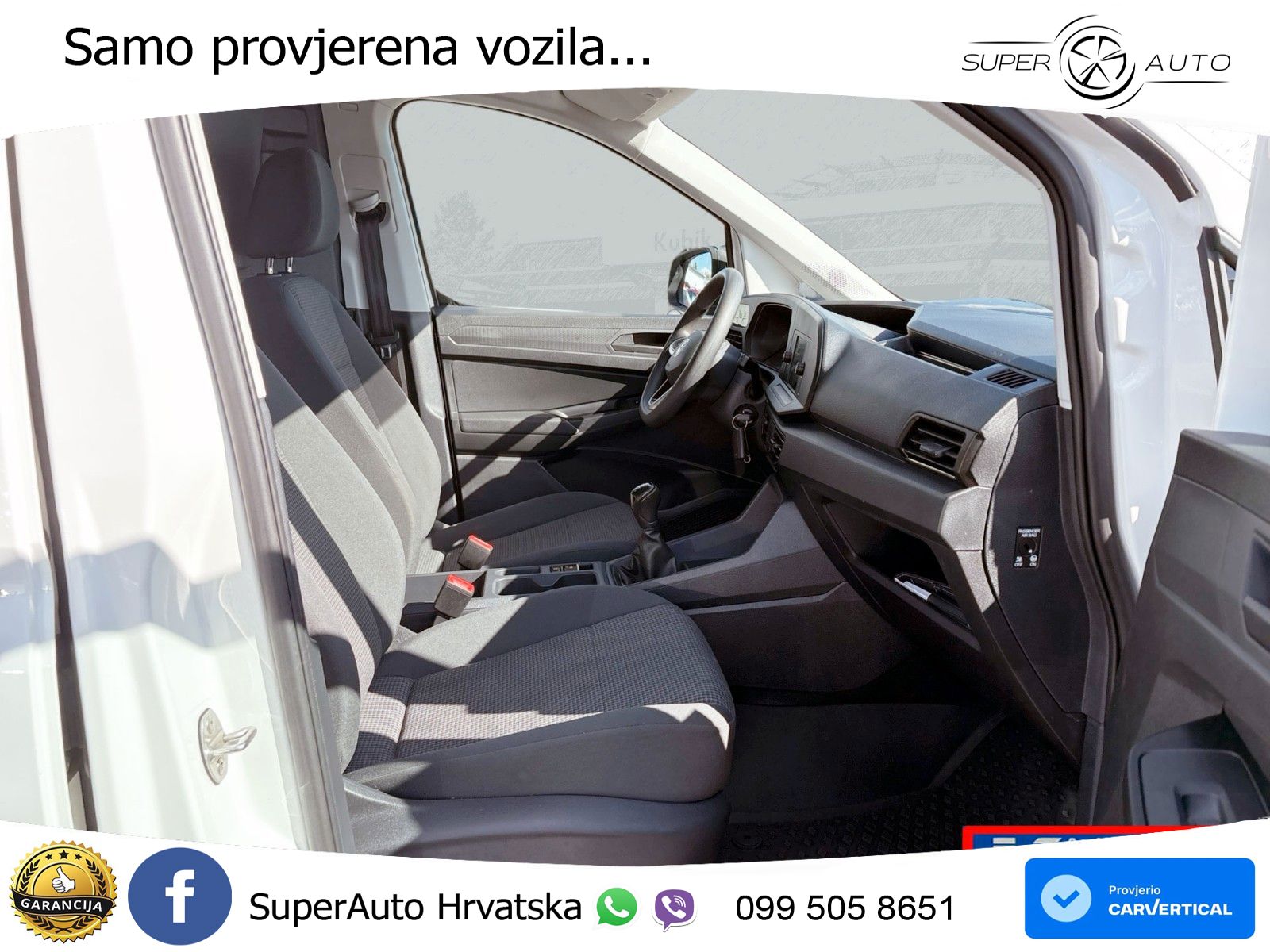Volkswagen Caddy Cargo Kasten 2,0 TDI 6 Gang Schalter KR 102 KS