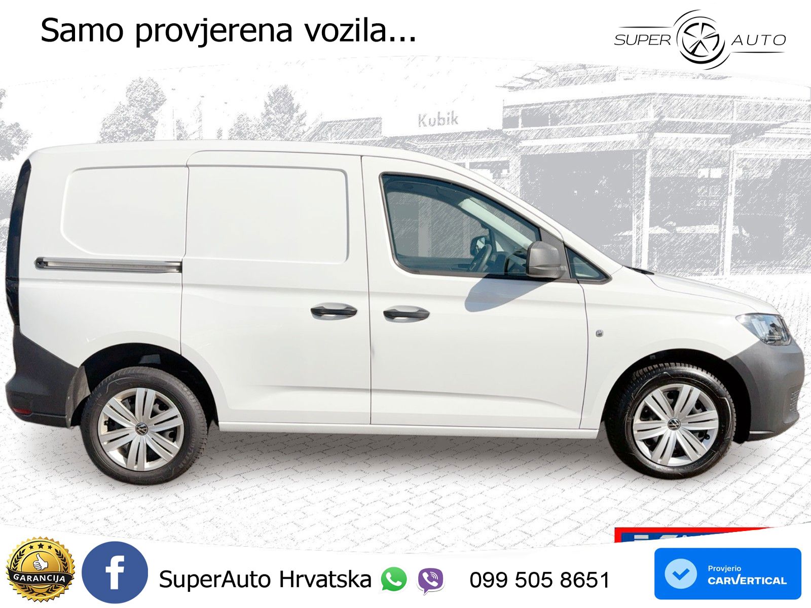 Volkswagen Caddy Cargo Kasten 2,0 TDI 6 Gang Schalter KR 102 KS