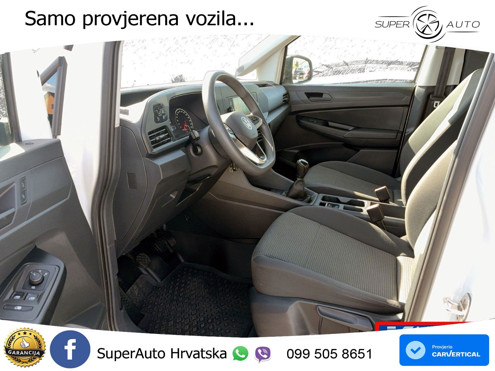 Volkswagen Caddy Cargo Kasten 2,0 TDI 6 Gang Schalter KR 102 KS