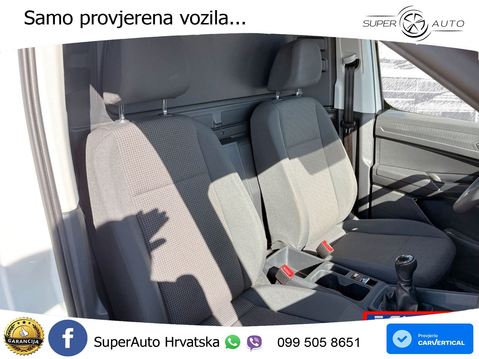 Volkswagen Caddy Cargo Kasten 2,0 TDI 6 Gang Schalter KR 102 KS