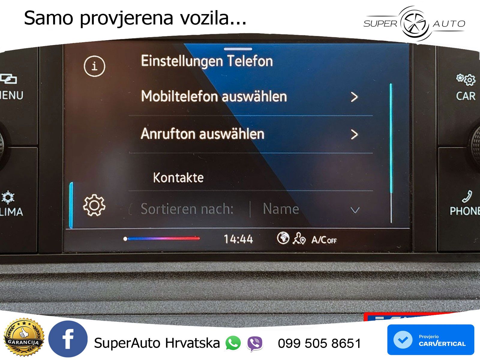 Volkswagen Caddy Cargo Kasten 2,0 TDI 6 Gang Schalter KR 102 KS