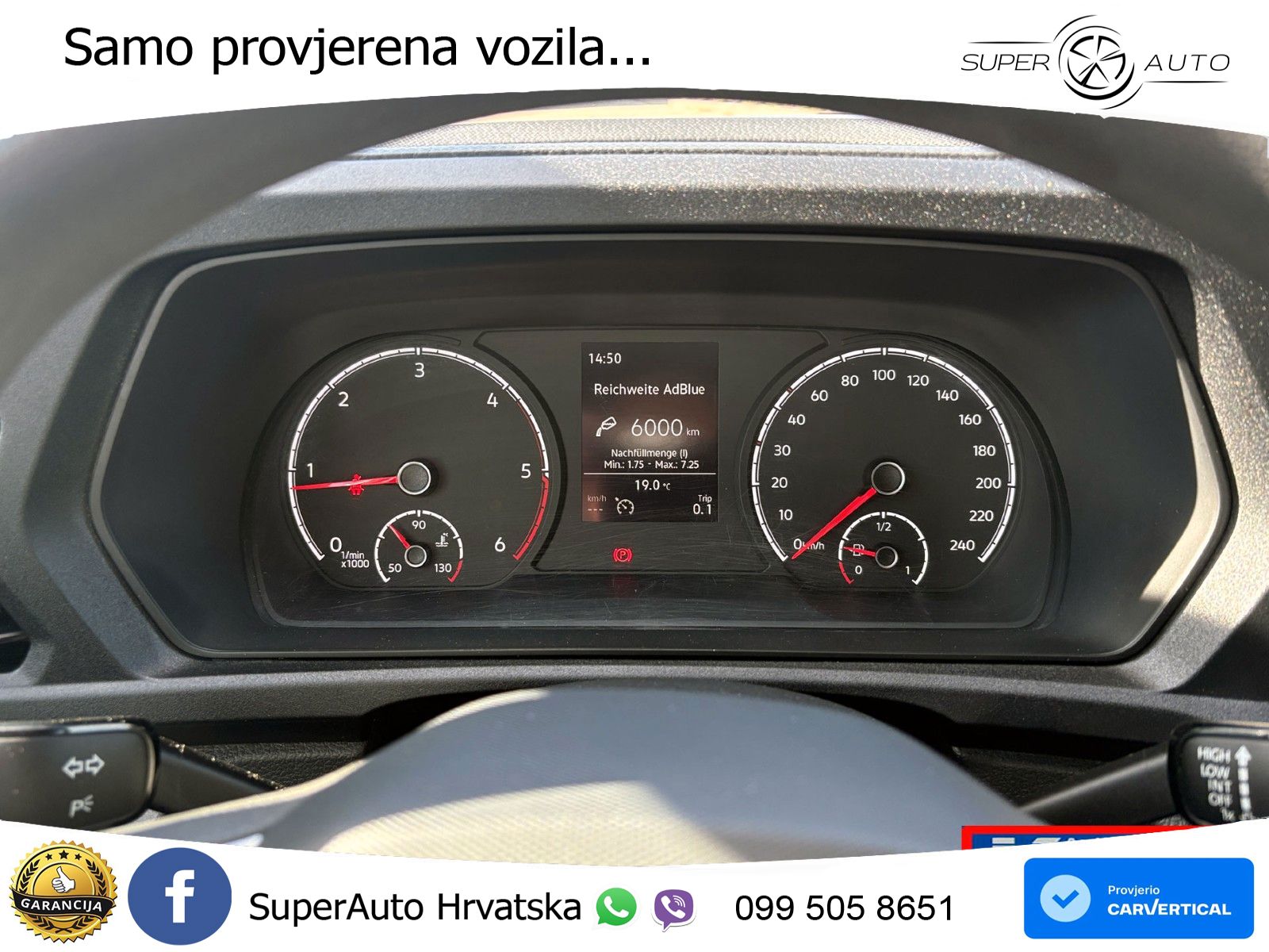 Volkswagen Caddy Cargo Kasten 2,0 TDI 6 Gang Schalter KR 102 KS