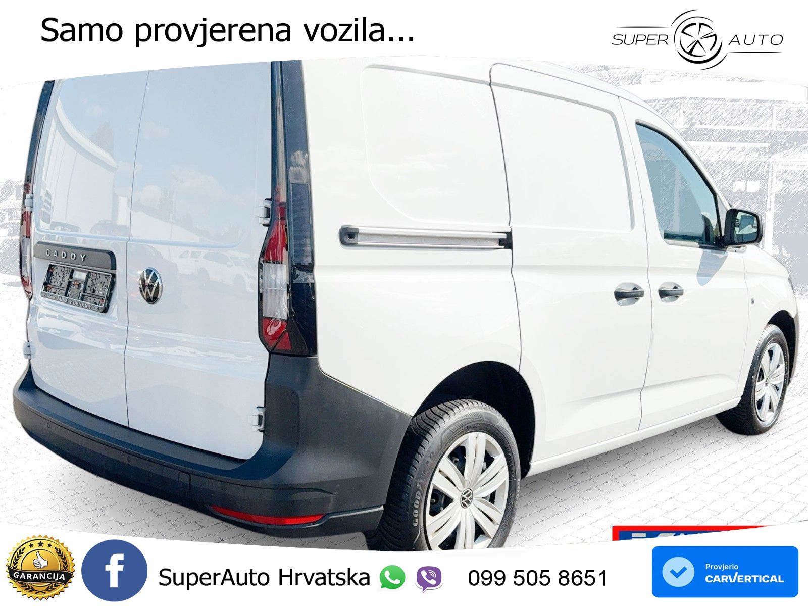 Volkswagen Caddy Cargo Kasten 2,0 TDI 6 Gang Schalter KR 102 KS