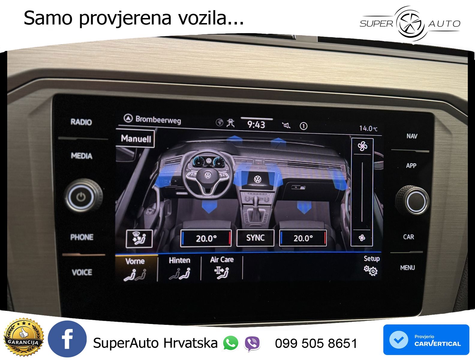 Volkswagen Passat Variant 2.0 TDI (150 KS) LED+GR SJED+ACC