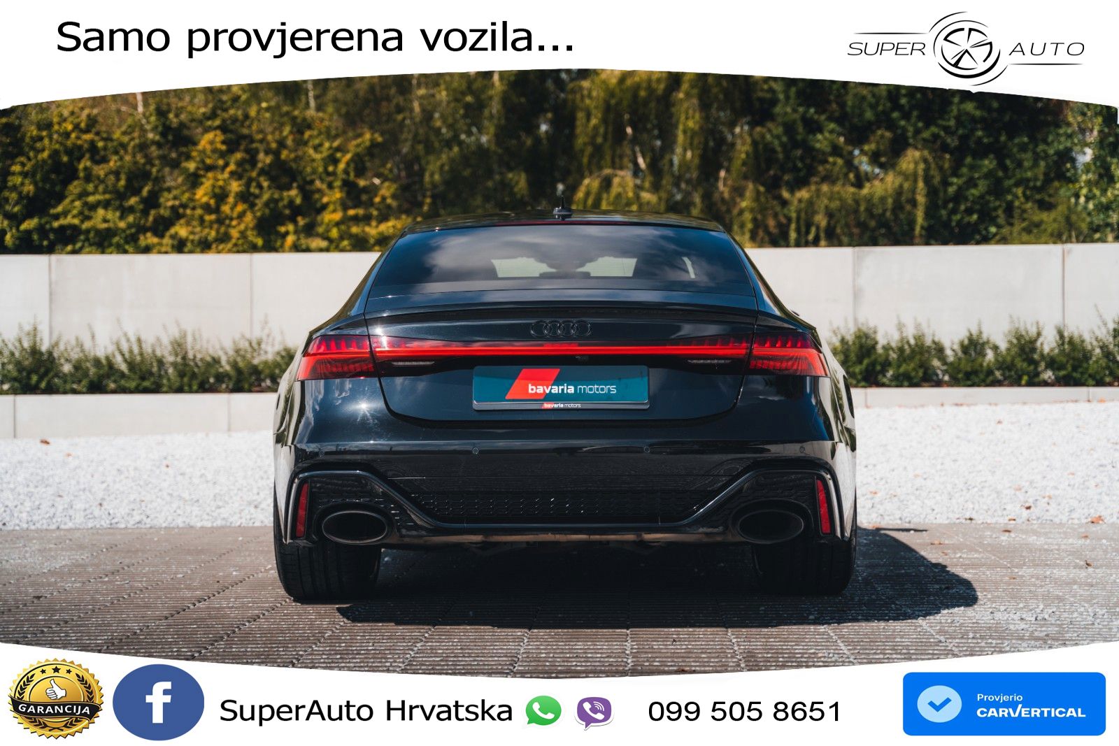 Audi RS7 4.0 TFSI V8 (600 KS) quattro tiptronic LED+GR SJED+ACC