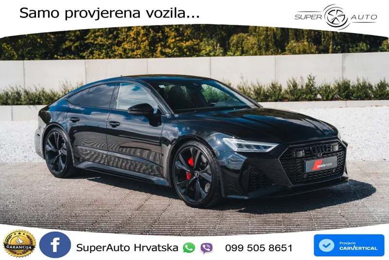 Audi RS7 4.0 TFSI V8 (600 KS) quattro tiptronic LED+GR SJED+ACC