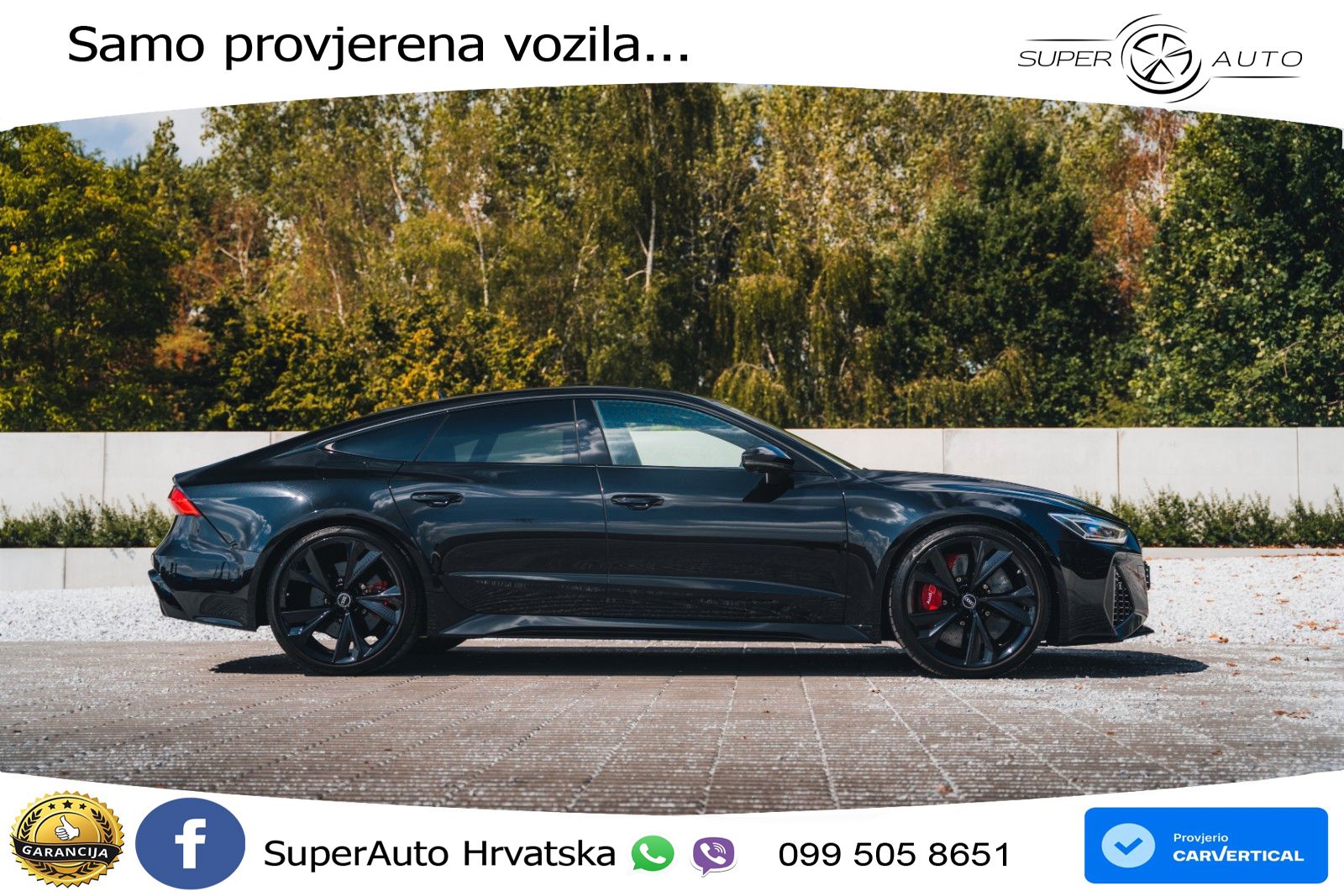Audi RS7 4.0 TFSI V8 (600 KS) quattro tiptronic LED+GR SJED+ACC