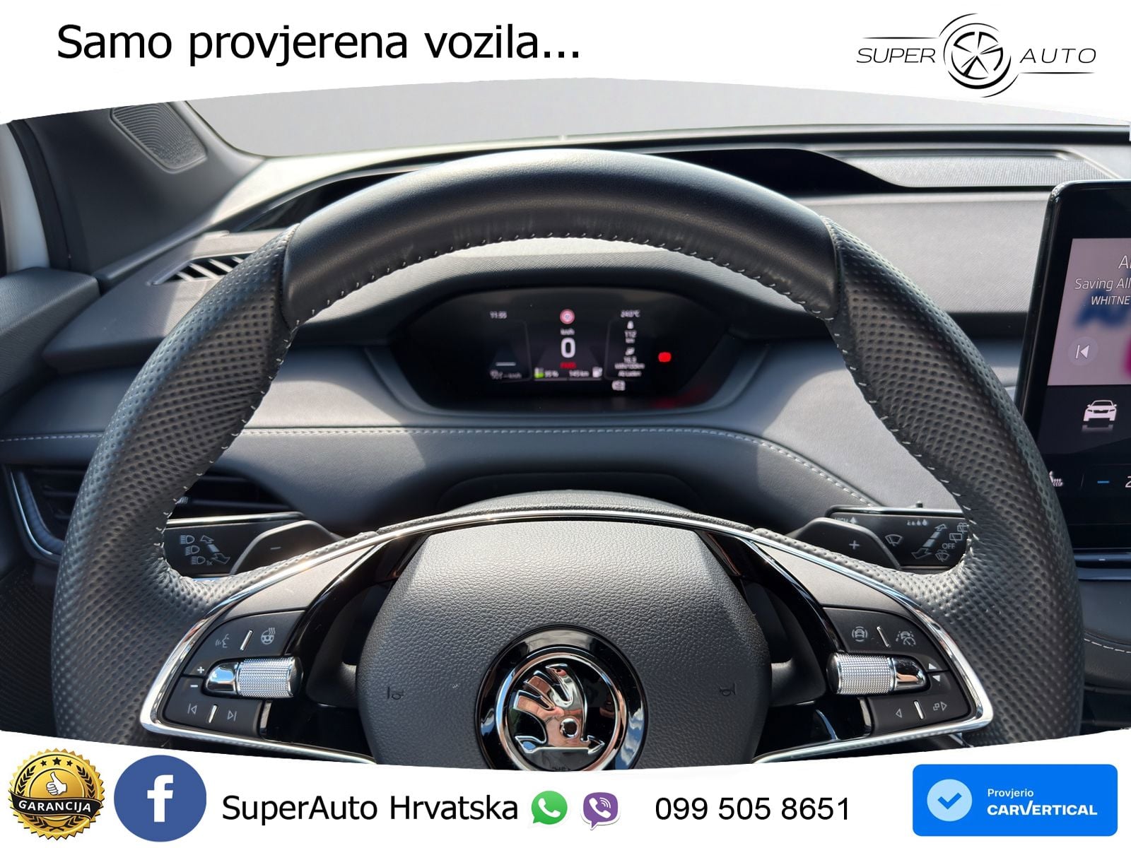Škoda Enyaq iV 80x 82 kWh (265 KS) AWD SportLine LED+GR SJED+ACC