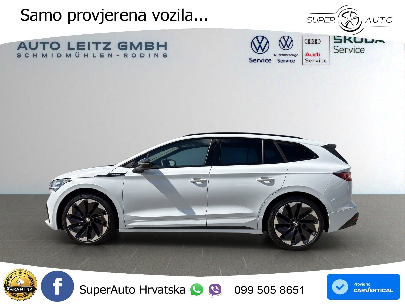 Škoda Enyaq iV 80x 82 kWh (265 KS) AWD SportLine LED+GR SJED+ACC