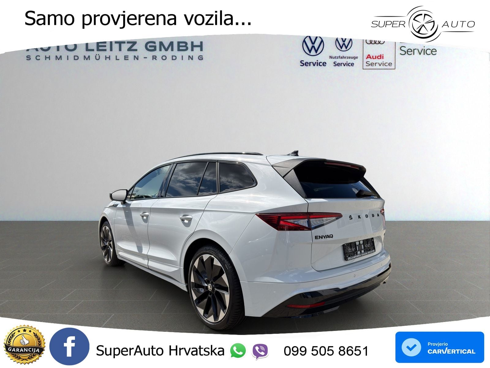 Škoda Enyaq iV 80x 82 kWh (265 KS) AWD SportLine LED+GR SJED+ACC