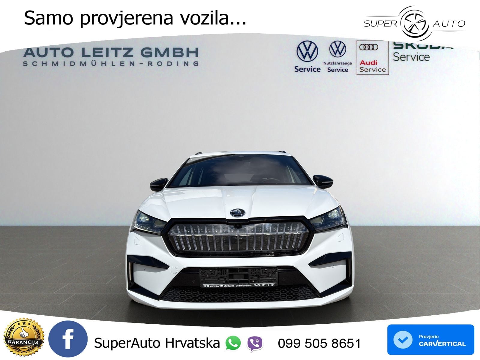 Škoda Enyaq iV 80x 82 kWh (265 KS) AWD SportLine LED+GR SJED+ACC