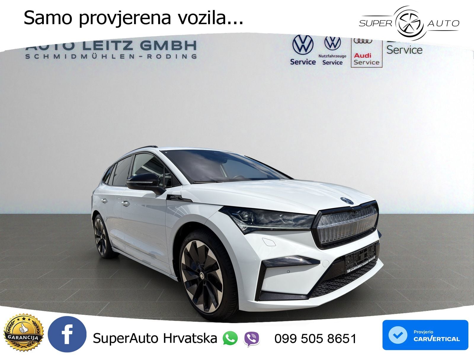 Škoda Enyaq iV 80x 82 kWh (265 KS) AWD SportLine LED+GR SJED+ACC