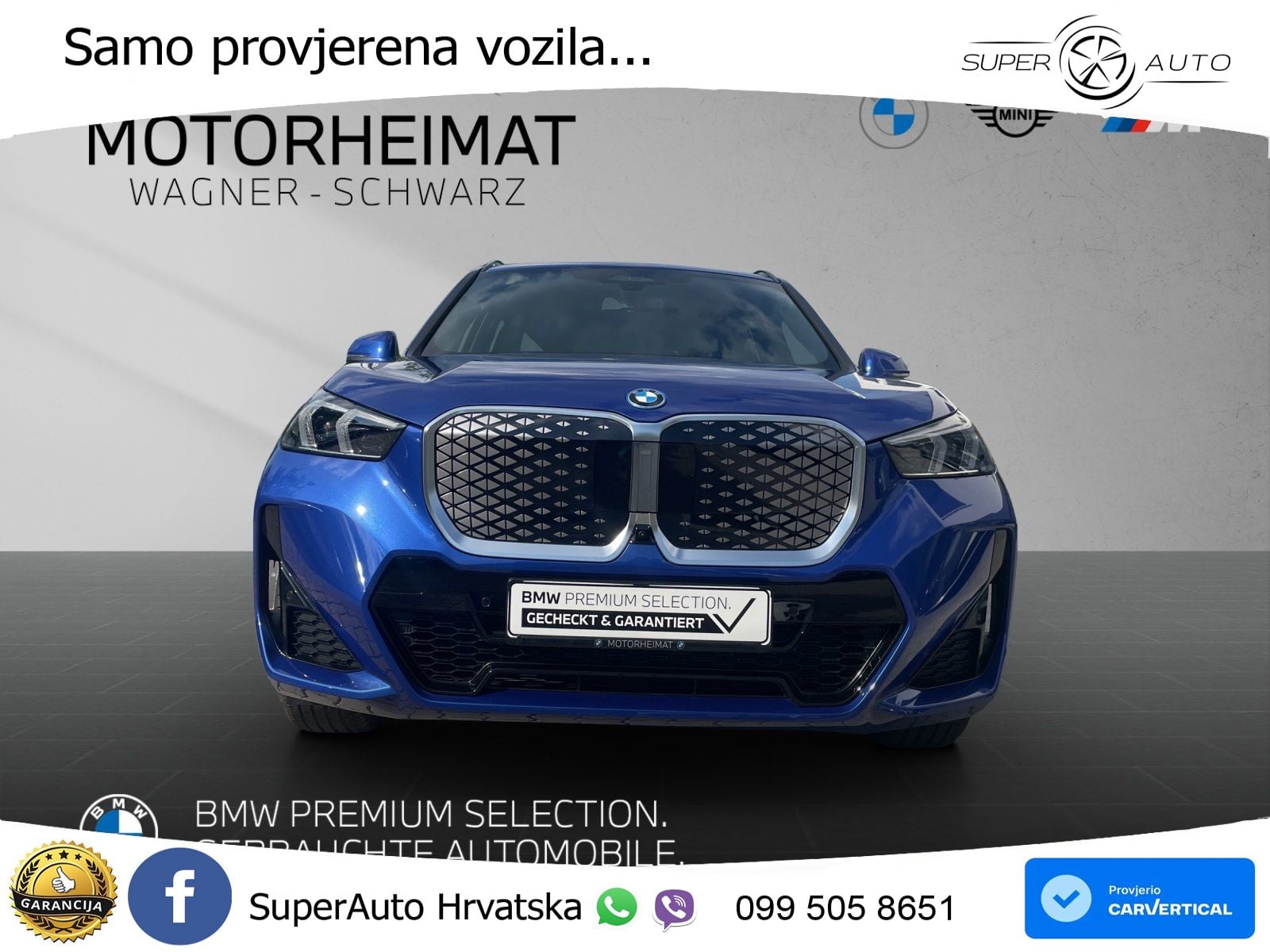 BMW iX1 68 kWh (313 KS) xDrive30 M Sport LED+GR SJED+ACC