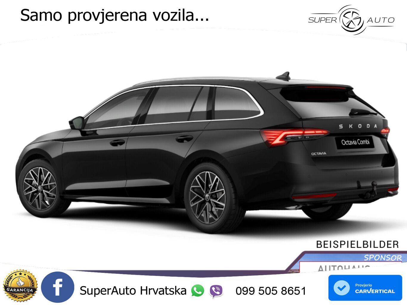 Škoda Octavia Combi 2.0 TDI (150 KS) DSG LED+GR SJED+ACC