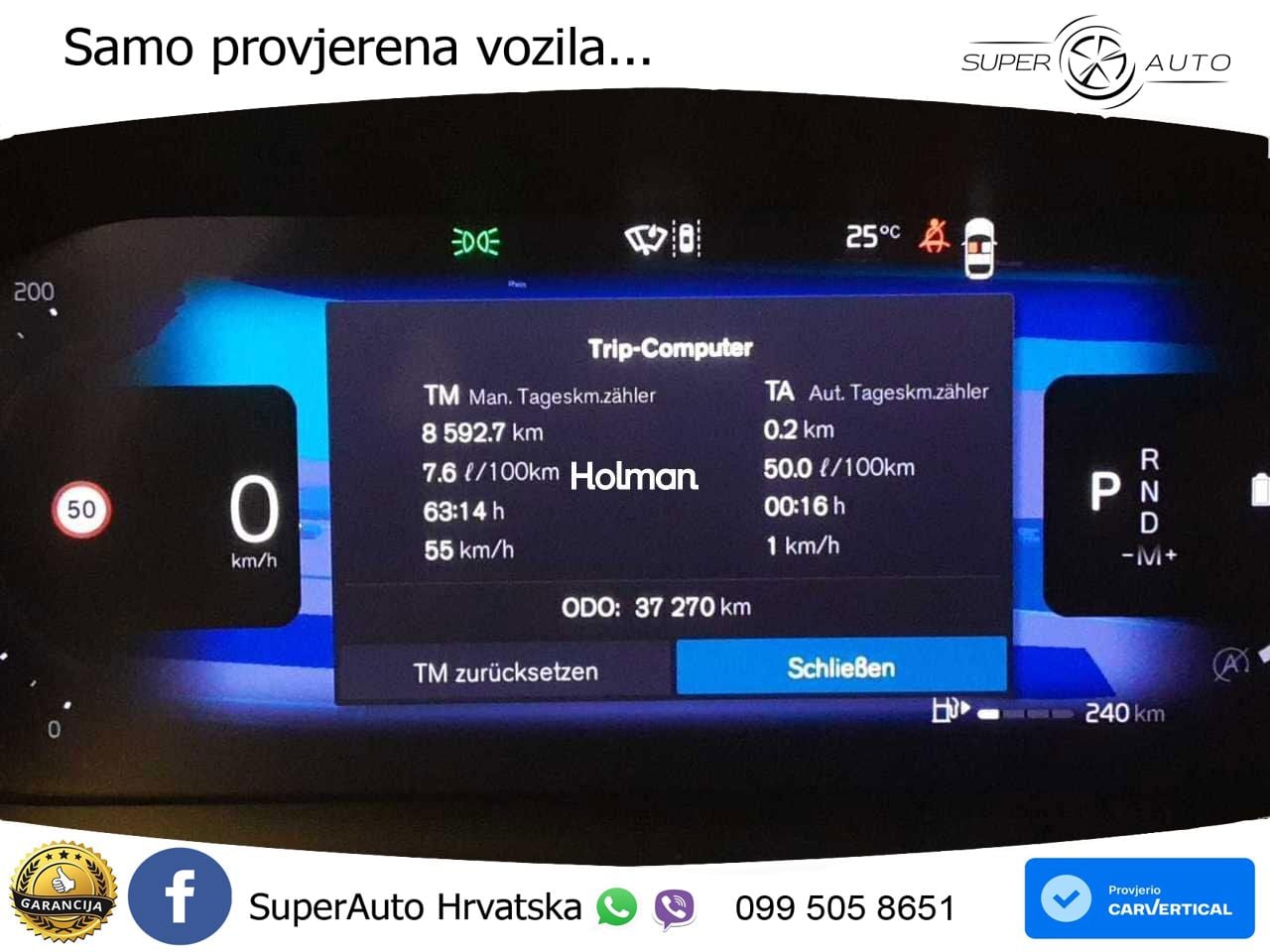 Volvo V60 2.0 B4 Benzin DCT LED+GR SJED+ACC