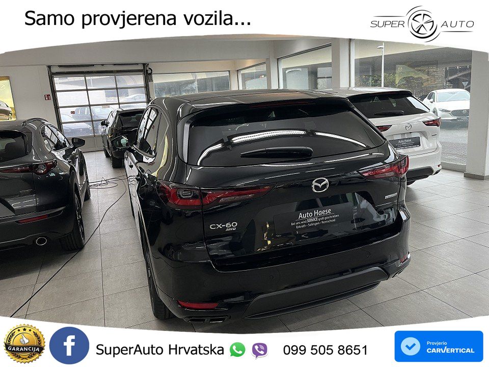 Mazda CX-60 3.3 e-Skyactiv D (254 KS) AWD Automatic MATRIX+GR SJED+KAM