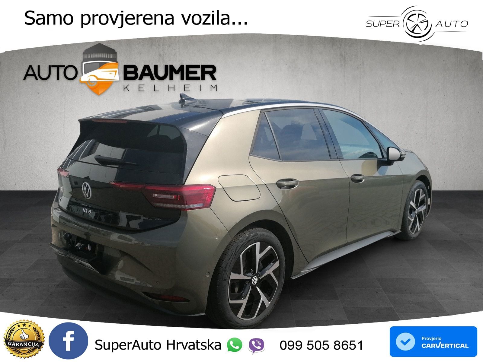 Volkswagen ID.3 Pro 62 kWh (204 KS) LED+GR SJED+ACC