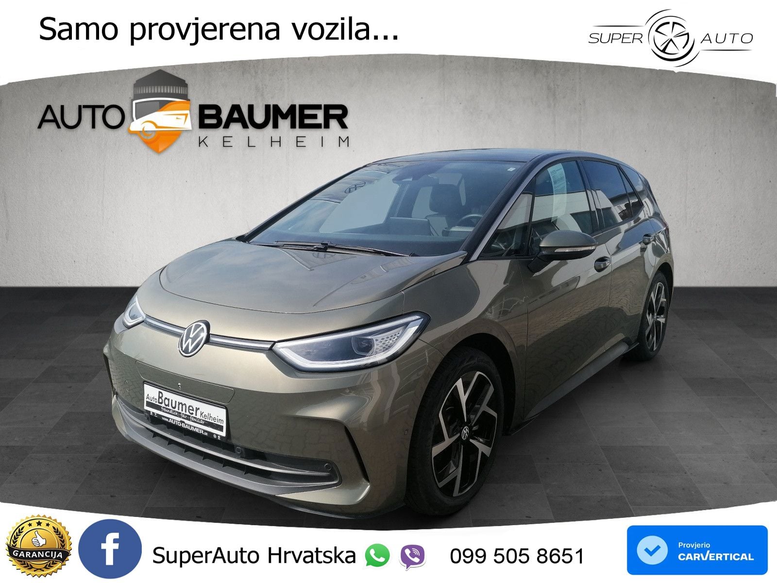 Volkswagen ID.3 Pro 62 kWh (204 KS) LED+GR SJED+ACC