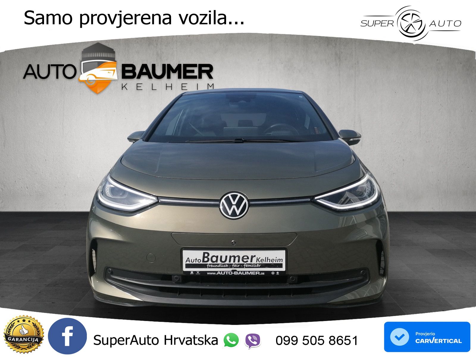 Volkswagen ID.3 Pro 62 kWh (204 KS) LED+GR SJED+ACC