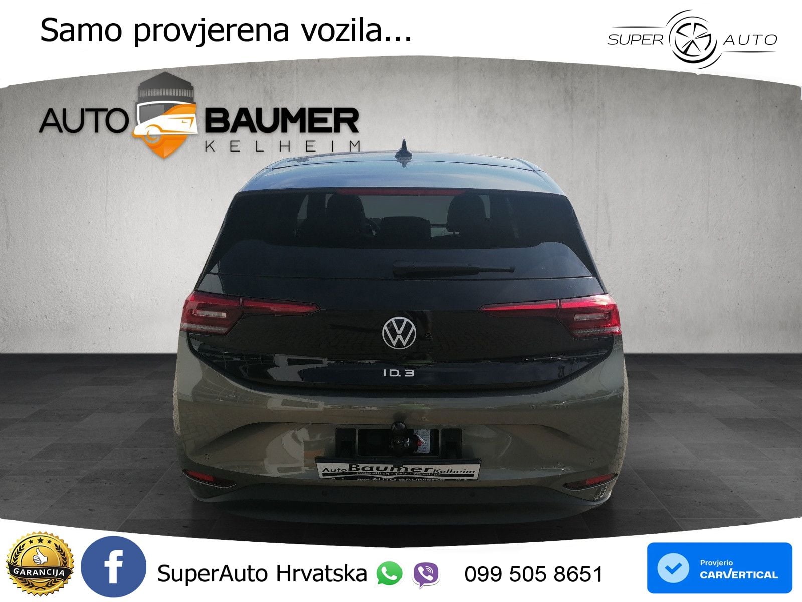 Volkswagen ID.3 Pro 62 kWh (204 KS) LED+GR SJED+ACC
