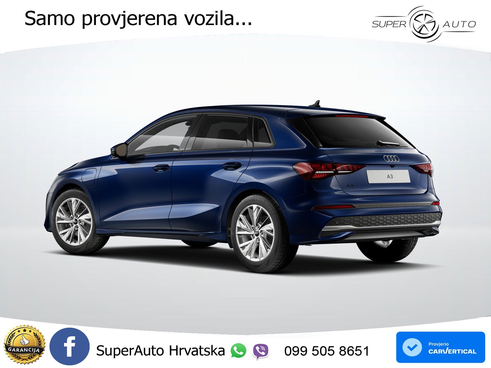 Audi A3 Sportback 40 TFSI e (204 KS) Plug-in Hybrid S tronic advanced LED+GR SJED+ACC