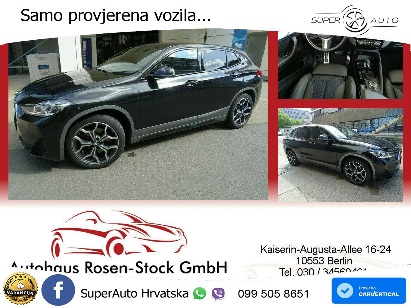 BMW X2 xDrive20i Steptronic M Sport LED+GR SJED+ACC