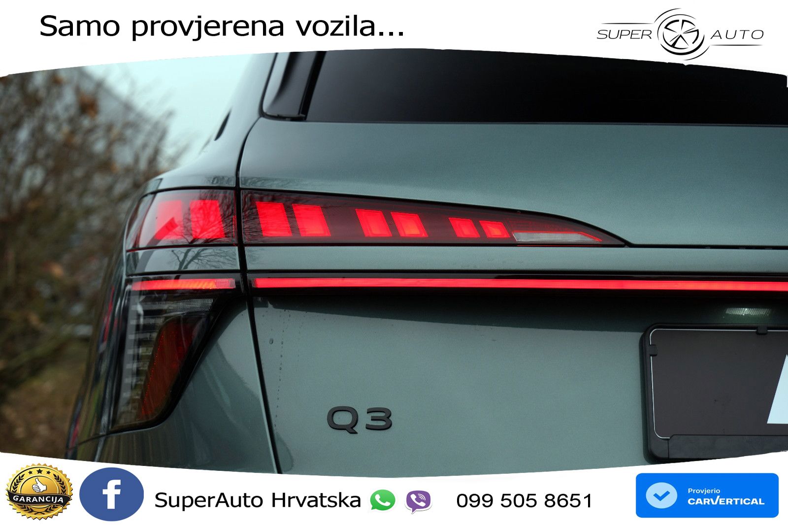 Audi Q3 1.5 TFSI (150 KS) S tronic 2x S line LED+GR SJED+ACC