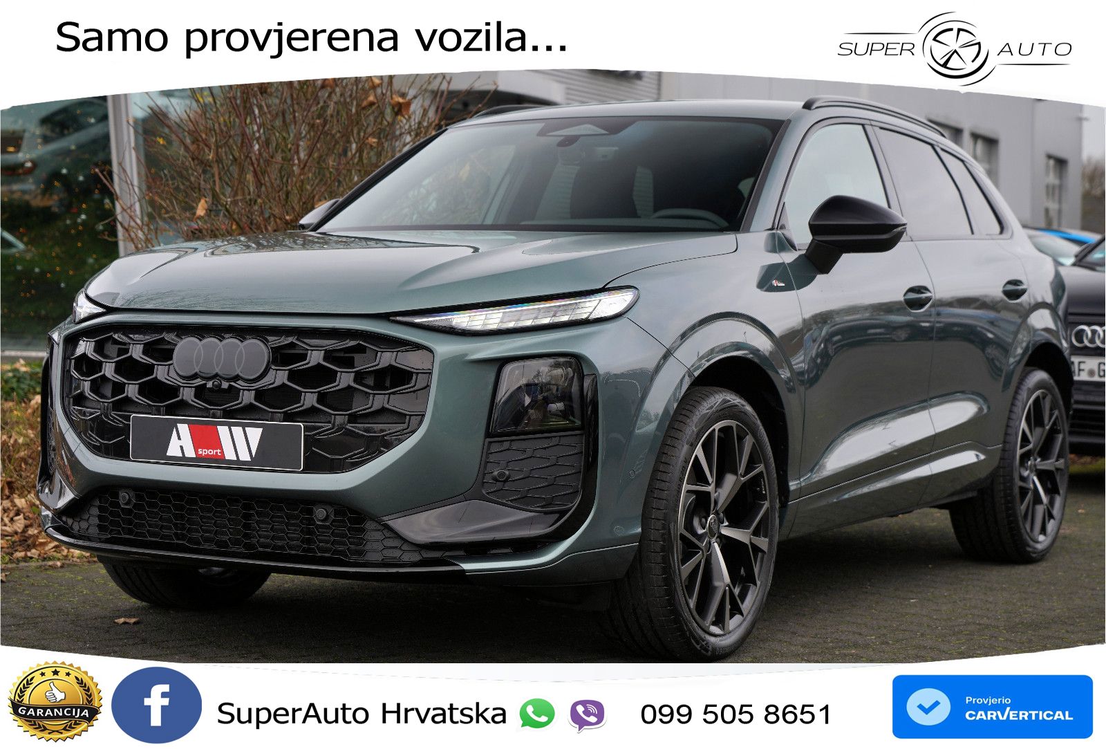 Audi Q3 1.5 TFSI (150 KS) S tronic 2x S line LED+GR SJED+ACC