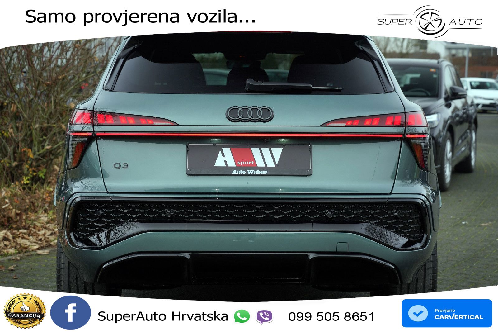 Audi Q3 1.5 TFSI (150 KS) S tronic 2x S line LED+GR SJED+ACC