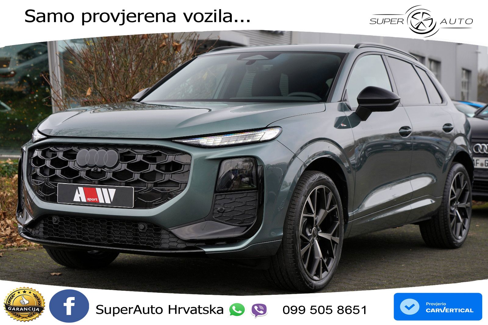 Audi Q3 1.5 TFSI (150 KS) S tronic 2x S line LED+GR SJED+ACC