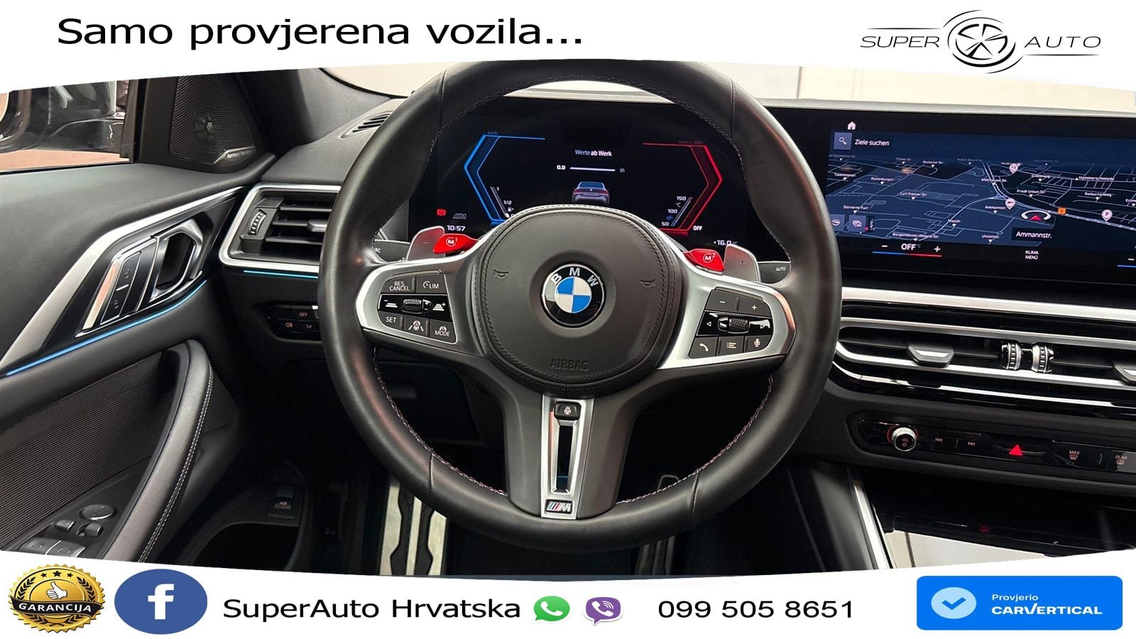 BMW M4 Competition 3.0 (510 KS) xDrive Steptronic LED+GR SJED+ACC