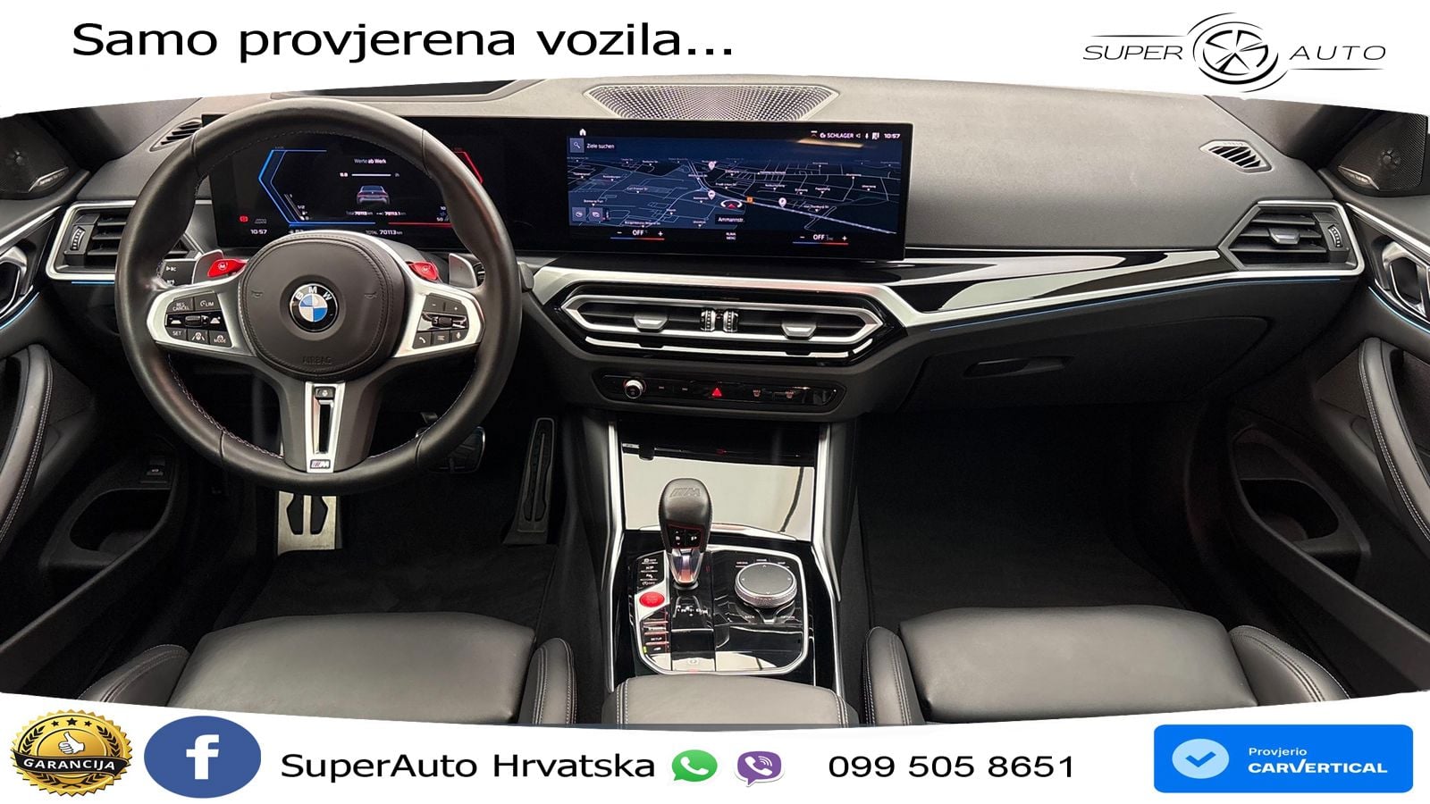 BMW M4 Competition 3.0 (510 KS) xDrive Steptronic LED+GR SJED+ACC