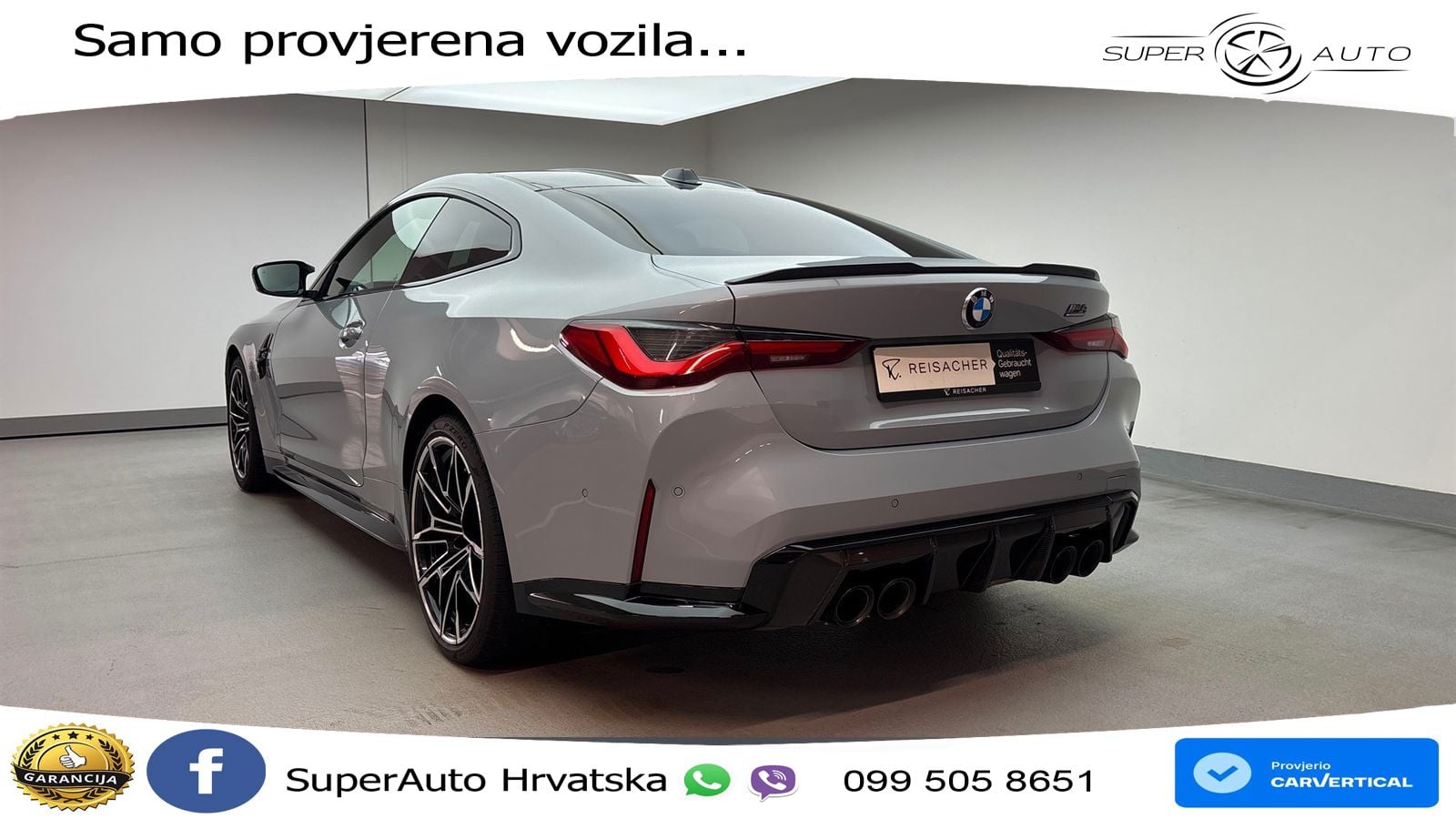 BMW M4 Competition 3.0 (510 KS) xDrive Steptronic LED+GR SJED+ACC