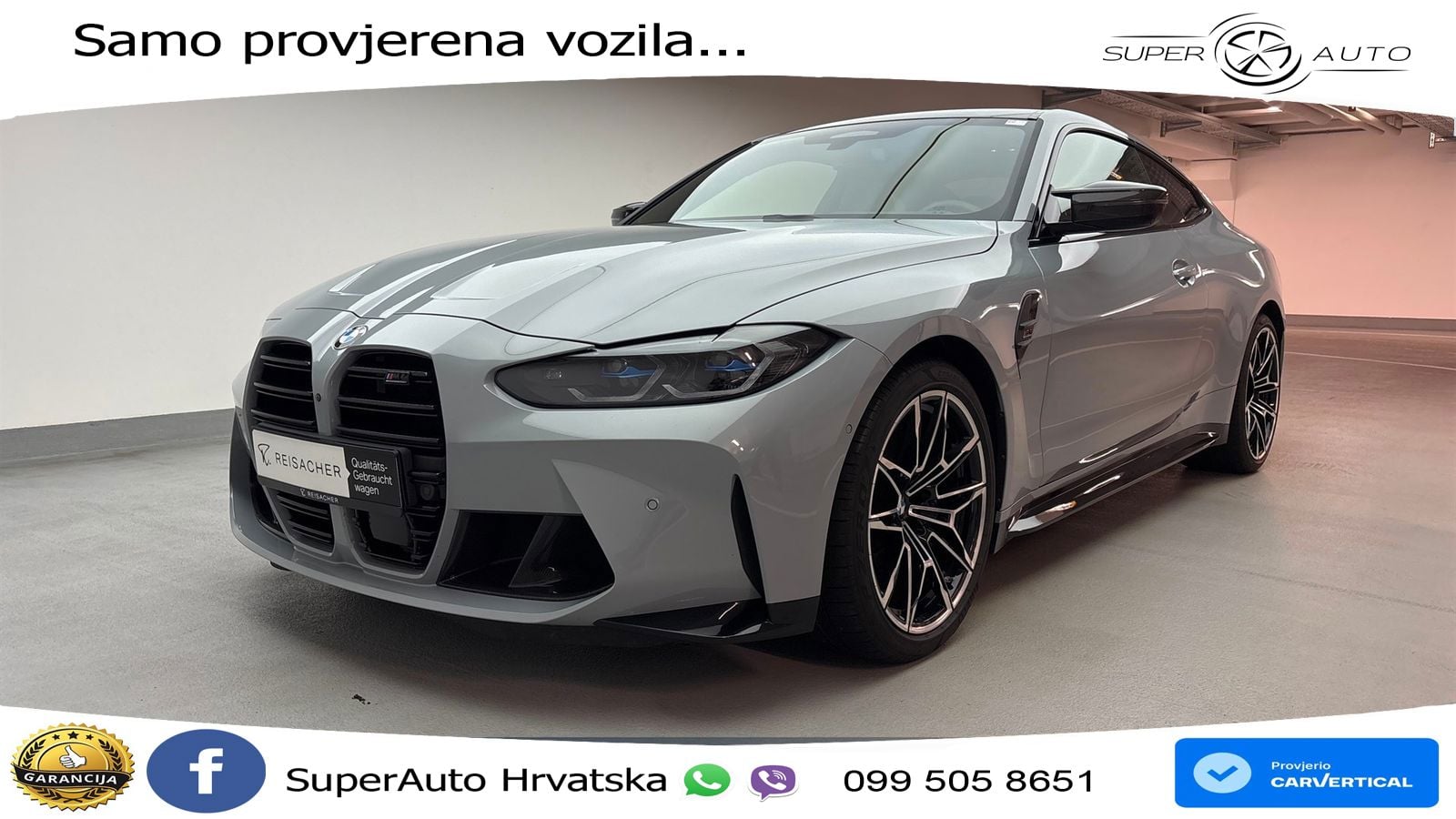 BMW M4 Competition 3.0 (510 KS) xDrive Steptronic LED+GR SJED+ACC