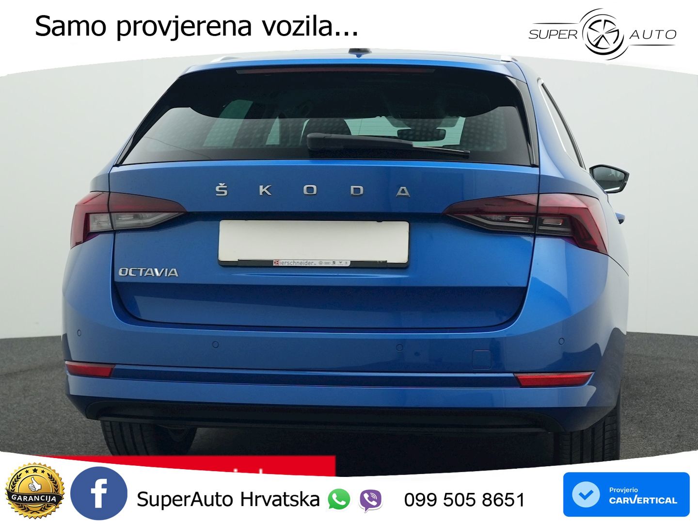 Škoda Octavia Combi 2.0 TDI (150 KS) DSG LED+GR SJED+ACC