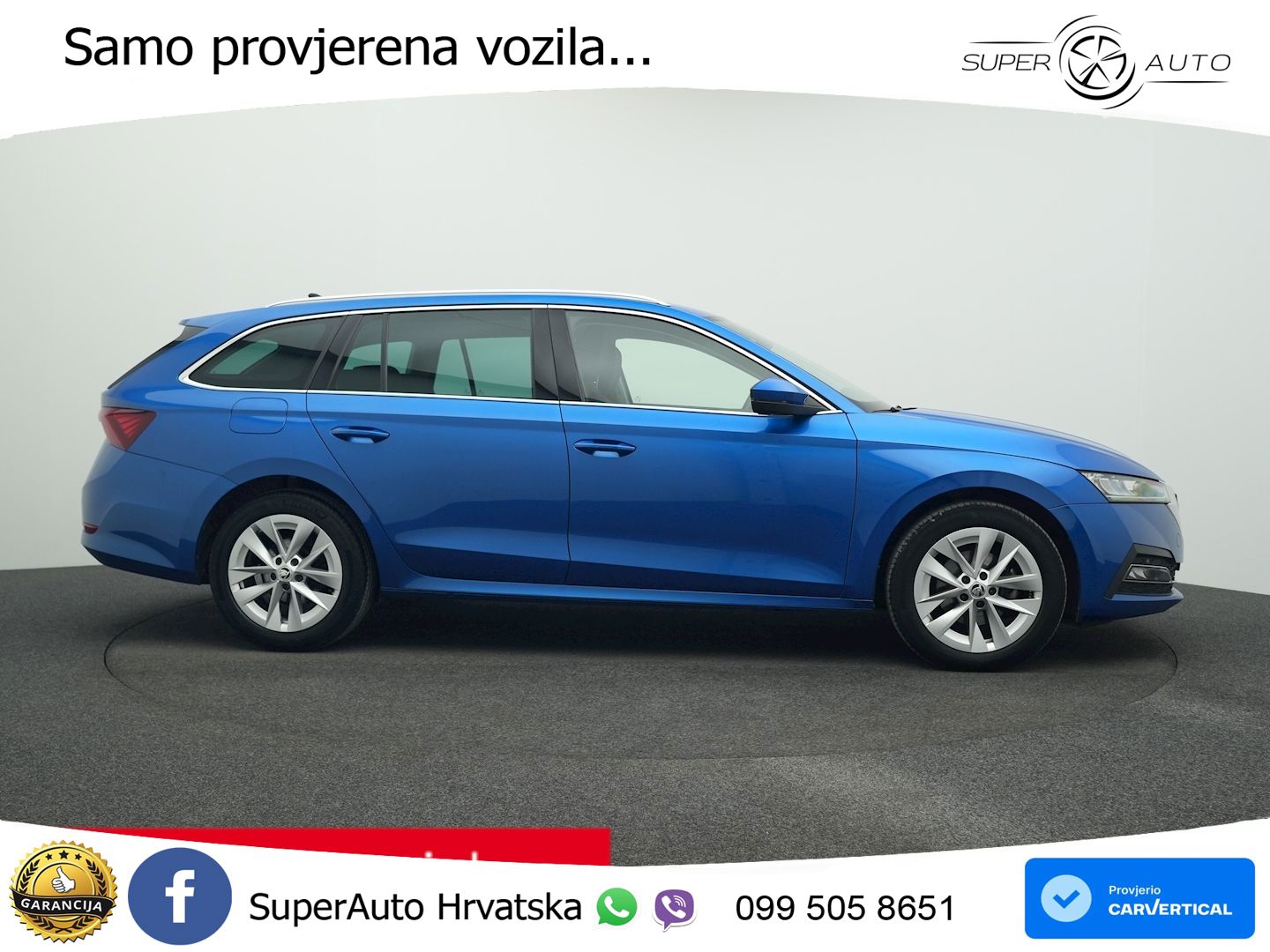 Škoda Octavia Combi 2.0 TDI (150 KS) DSG LED+GR SJED+ACC