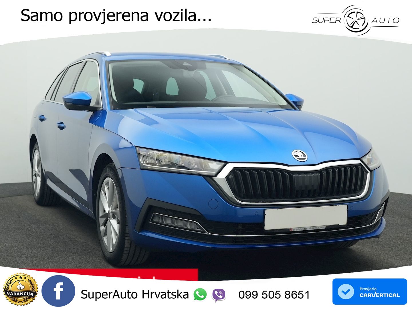 Škoda Octavia Combi 2.0 TDI (150 KS) DSG LED+GR SJED+ACC