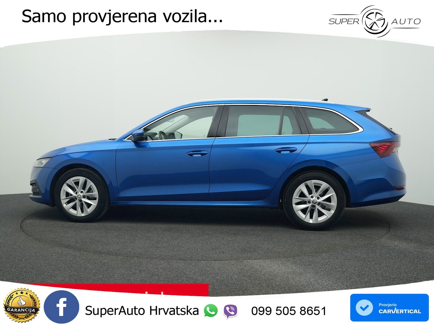 Škoda Octavia Combi 2.0 TDI (150 KS) DSG LED+GR SJED+ACC