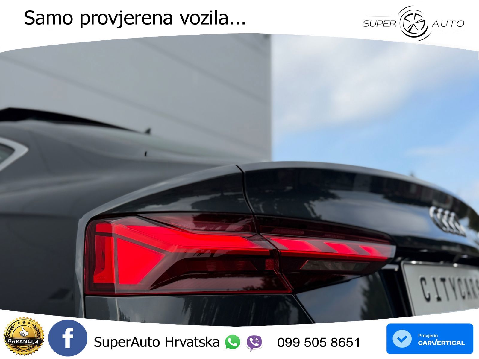 Audi A5 Sportback 40 TDI (190 KS) quattro ultra S tronic LED+GR SJED+ACC