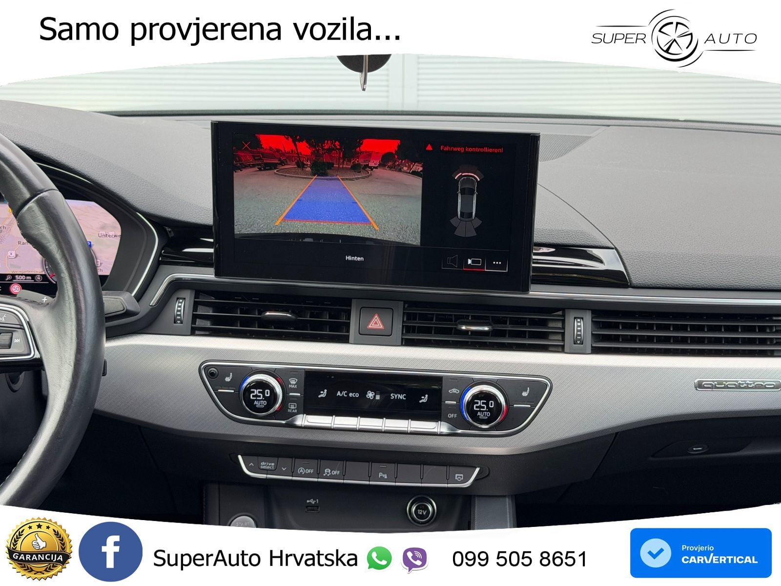 Audi A5 Sportback 40 TDI (190 KS) quattro ultra S tronic LED+GR SJED+ACC
